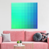 Modernes Ombre Design Leinwanddruck (Insitu (Wohnzimmer))