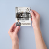 Modernes Open House Real Anwesen Realtor Flyer (Gruppe)
