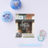 Modernes Open House Real Anwesen Realtor Flyer (Einzeln)