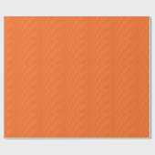 Modernes Orange Art Design Geschenkpapier (Flach)