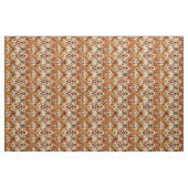 Modernes Orange Boho Tribal Ikat Muster Stoff (Fat Quarter (45,7 x 55,9 cm))