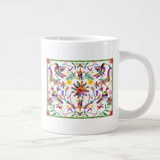Modernes osmanisches Design II Jumbo-Tasse (Rechts)