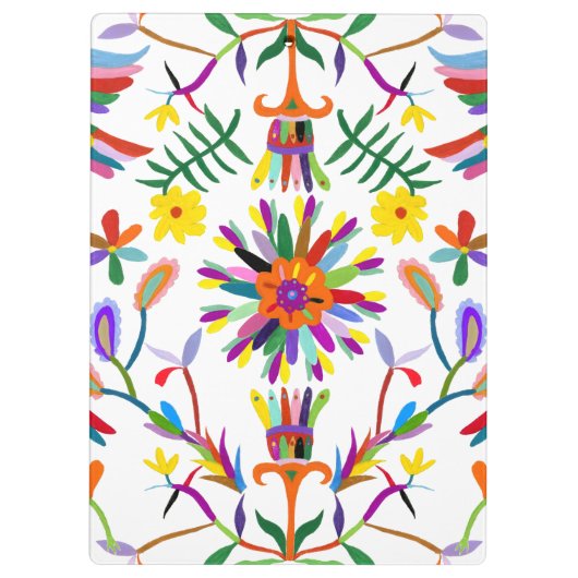 Modernes osmanisches Design II Klemmbrett (Rückseite)