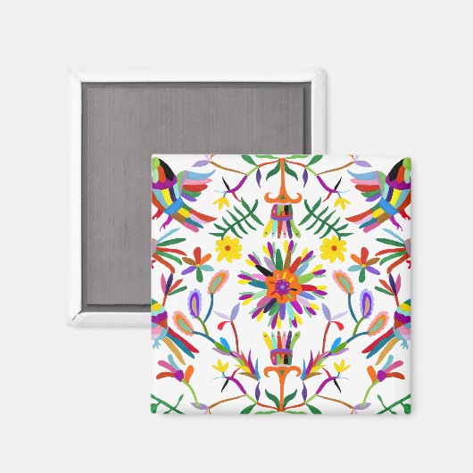 Modernes osmanisches Design II Magnet (Vorderseite/Rückseite)