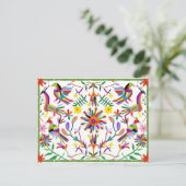 Modernes osmanisches Design II Postkarte (Stehend Vorderseite)