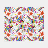 Modernes osmanisches Design III Fleecedecke (Vorderseite (Horizontal))