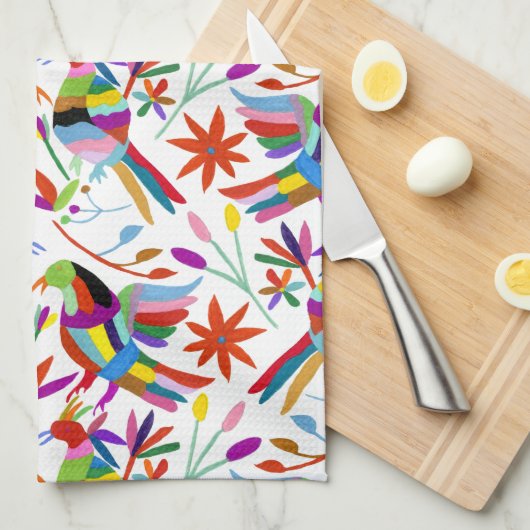 Modernes osmanisches Design III Geschirrtuch (Viertel Falte)