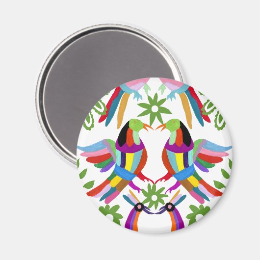 Modernes osmanisches Design III Magnet (Vorderseite/Rückseite)