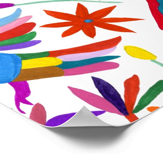 Modernes osmanisches Design III Poster (Ecke)