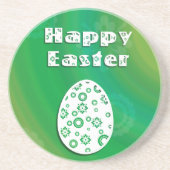 Modernes Ostereier Retro Papier Art Untersetzer (Vorne)