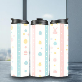 Modernes Ostermuster Tumbler Thermosbecher