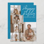 Modernes Ostern, 5-Foto-Kollektion Feiertagskarte (Vorne/Hinten)