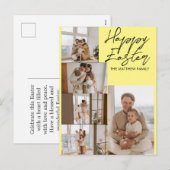 Modernes Ostern, 5-Foto-Kollektion Feiertagspostkarte (Vorne/Hinten)