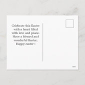 Modernes Ostern, 5-Foto-Kollektion Feiertagspostkarte (Rückseite)