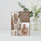 Modernes Ostern, 5-Foto-Kollektion Feiertagspostkarte (Stehend Vorderseite)