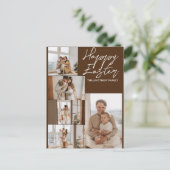 Modernes Ostern, 5-Foto-Kollektion Feiertagspostkarte (Stehend Vorderseite)