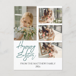 Modernes Ostern, Vierer-Foto-Kollektion Feiertagspostkarte