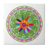 Modernes Otomi-Design Fliese (Vorderseite)