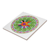 Modernes Otomi-Design Fliese (Seite)