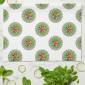 Modernes Otomi-Design Geschirrtuch (Gefaltet)