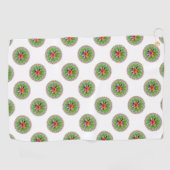 Modernes Otomi-Design Golfhandtuch (Horizontal)