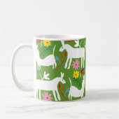 Modernes Otomi-Design | Llama Donkey Design Kaffeetasse (Links)
