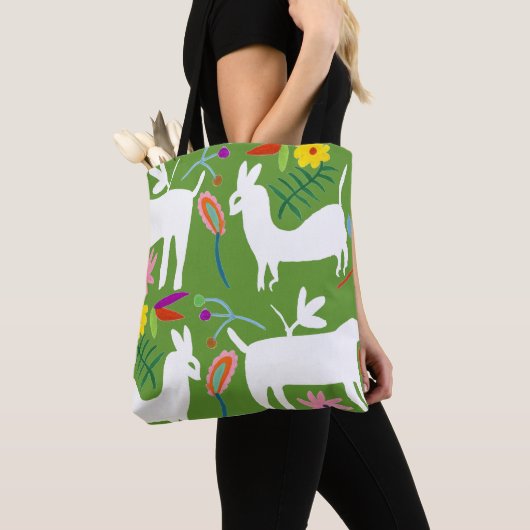 Modernes Otomi-Design | Llama Donkey Design Tasche (Von Nahem)