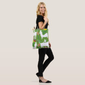 Modernes Otomi-Design | Llama Donkey Design Tasche (Am Model)