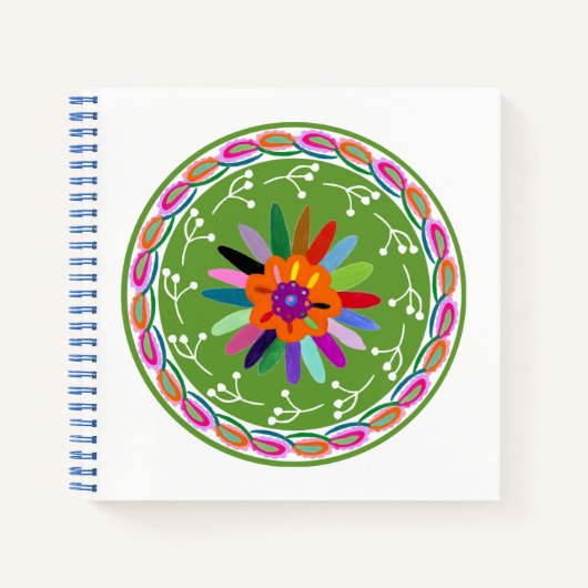 Modernes Otomi-Design Notizblock (Vorderseite)