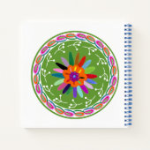 Modernes Otomi-Design Notizblock (Rückseite)