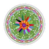 Modernes Otomi-Design Schneidebrett (Vorderseite)