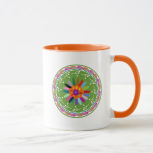 Modernes Otomi-Design Tasse