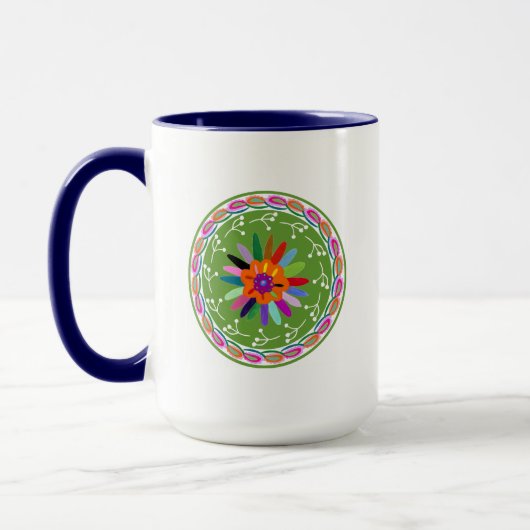 Modernes Otomi-Design Tasse (Links)