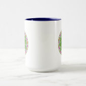 Modernes Otomi-Design Tasse (Zentrum)