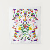 Modernes Otomi I Wandteppich (Vorderseite)