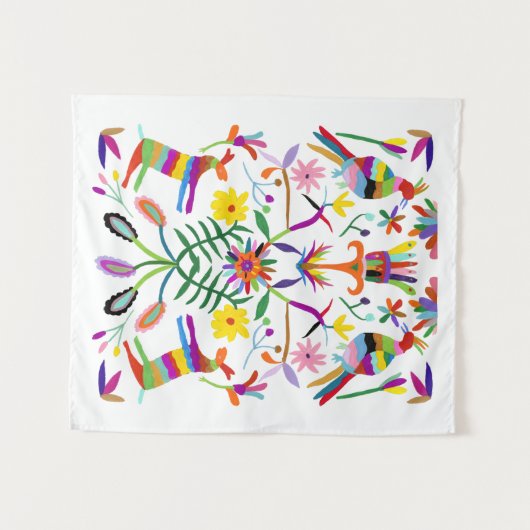 Modernes Otomi I Wandteppich (Vorderseite (Horizontal))