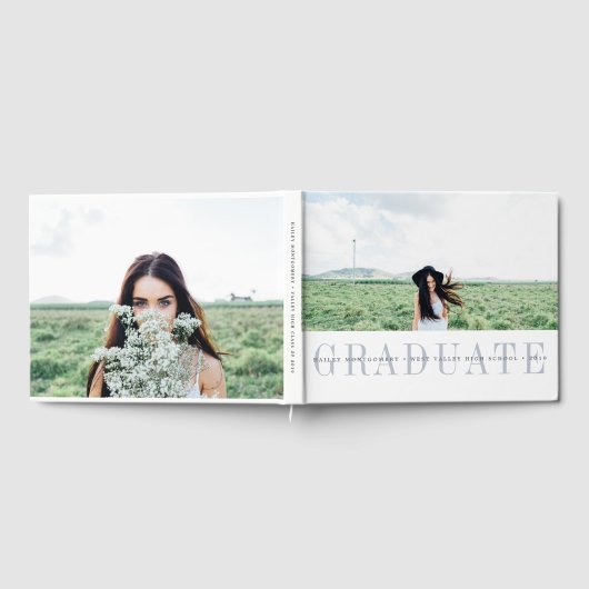 Modernes Overlay | ABSCHLUSS FOTO Gästebuch (Voll)