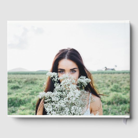 Modernes Overlay | ABSCHLUSS FOTO Gästebuch (Rückseite)