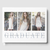 Modernes Overlay | ABSCHLUSS FOTO Gästebuch (Vorderseite)