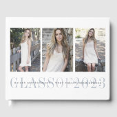 Modernes Overlay | ABSCHLUSS FOTO Gästebuch (Vorderseite)