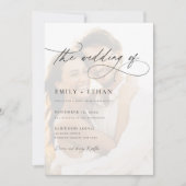 Modernes Overlay-Foto Einladung (Vorderseite)