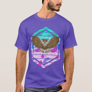 Modernes Owl aus dem Mittelalter T-Shirt
