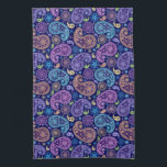 Modernes Paisley-Muster Geschirrtuch<br><div class="desc">Dieses moderne Design zeichnet sich durch ein elegantes Paisley-Muster aus. #paisley #abstrakt #modern #decorative #Zuhause #office #work #work #school #gifts #homedecor #decor #kitchen #towels #Ethnic #verziert #floral #style #stylish #elegy #trendy #trendy #design #designer #fashion #modizable</div>