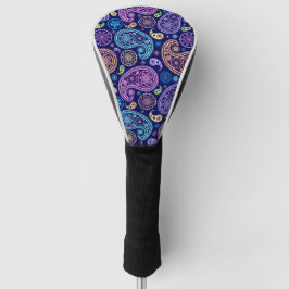 Modernes Paisley-Muster Golf Headcover