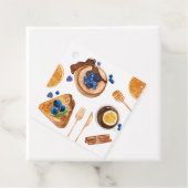 Modernes Pancakes Küche Schönes Frühstück Geschenkanhänger (Beispiel)