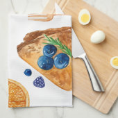 Modernes Pancakes Küche Schönes Frühstück Geschirrtuch (Viertel Falte)