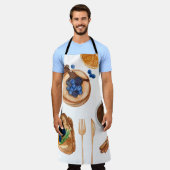 Modernes Pancakes Küche Schönes Frühstück Schürze (Getragen)