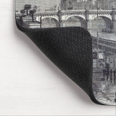 Modernes Paris: Das Pont Neuf, 1845 Mousepad (Ecke)