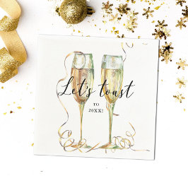 Modernes Party aus Neujahr - Napkin Serviette