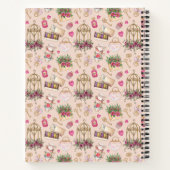 Modernes Party Blush Notizblock (Rückseite)